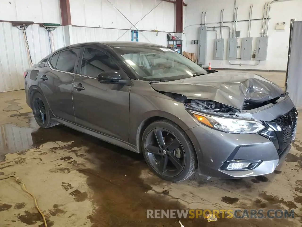 4 Photograph of a damaged car 3N1AB8DV0NY316825 NISSAN SENTRA 2022