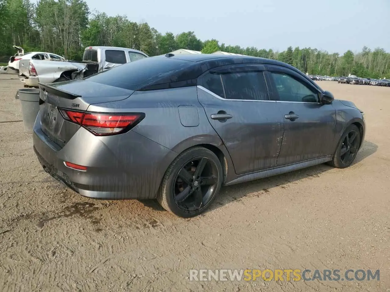 3 Photograph of a damaged car 3N1AB8DV1NY219147 NISSAN SENTRA 2022