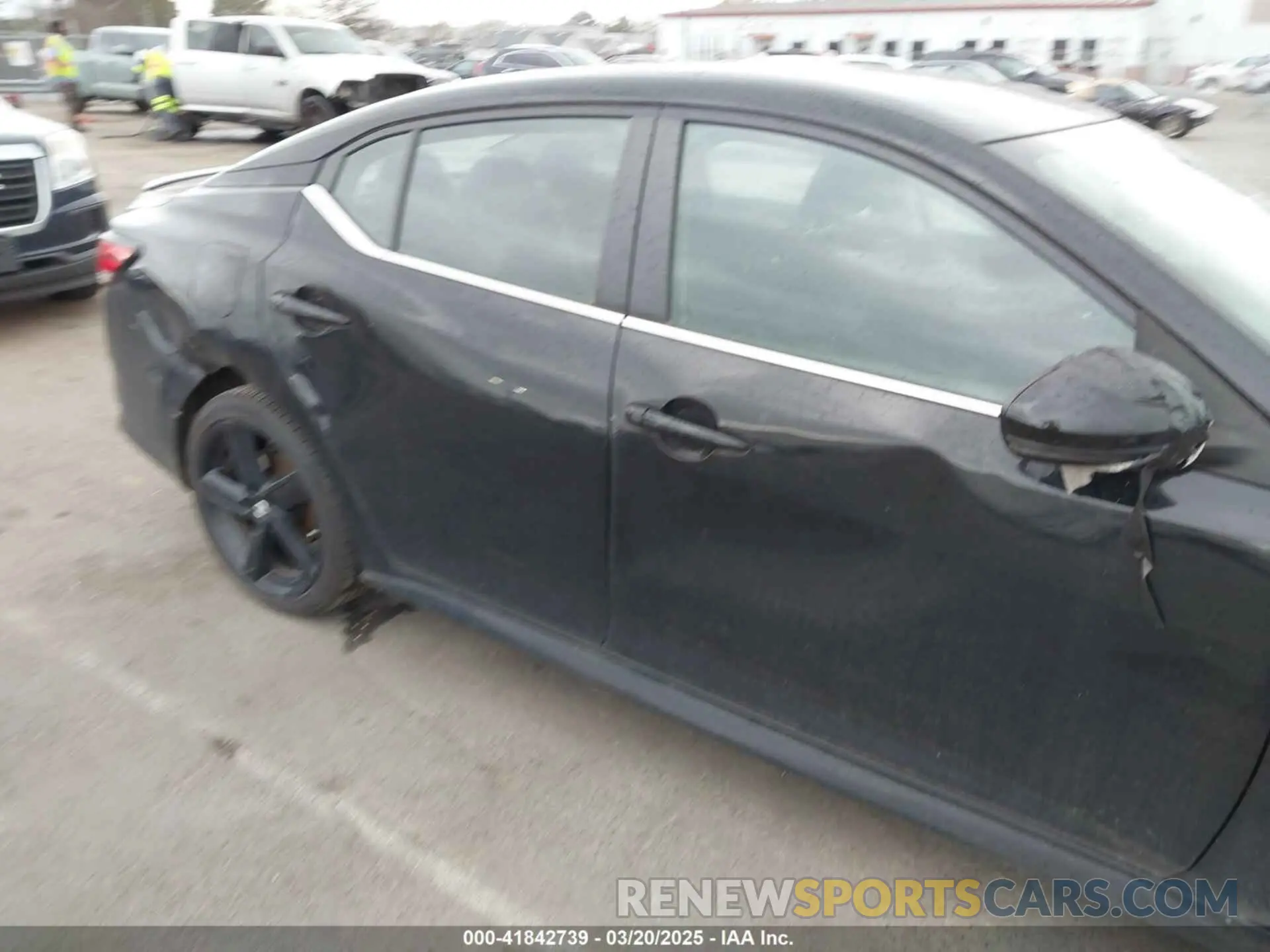 13 Photograph of a damaged car 3N1AB8DV1NY231461 NISSAN SENTRA 2022