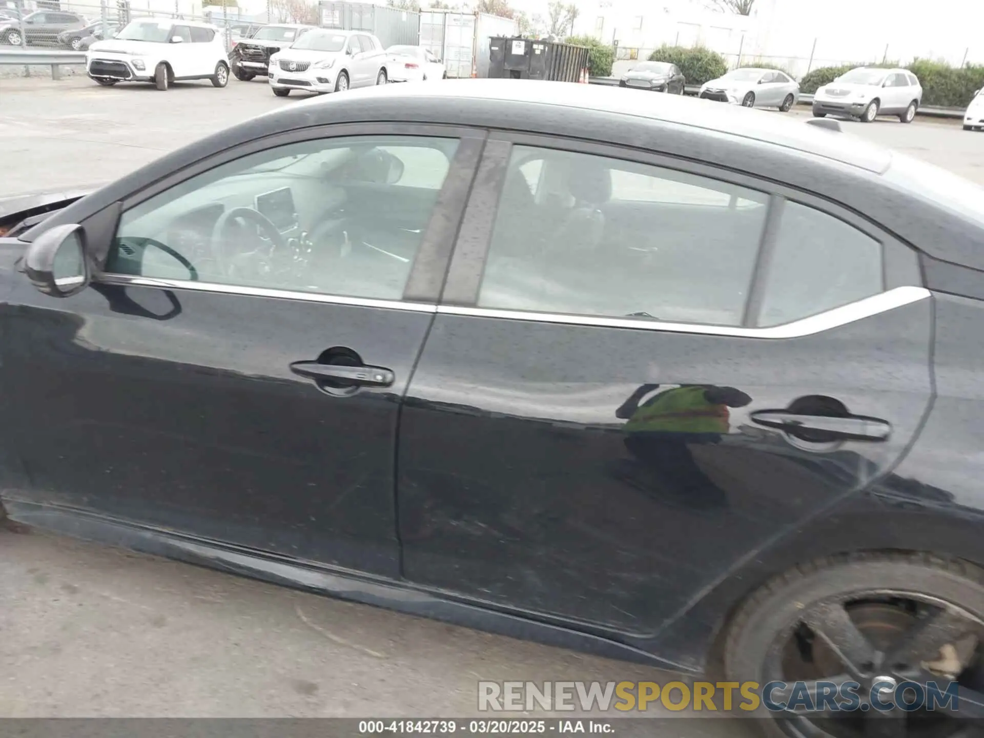 14 Photograph of a damaged car 3N1AB8DV1NY231461 NISSAN SENTRA 2022