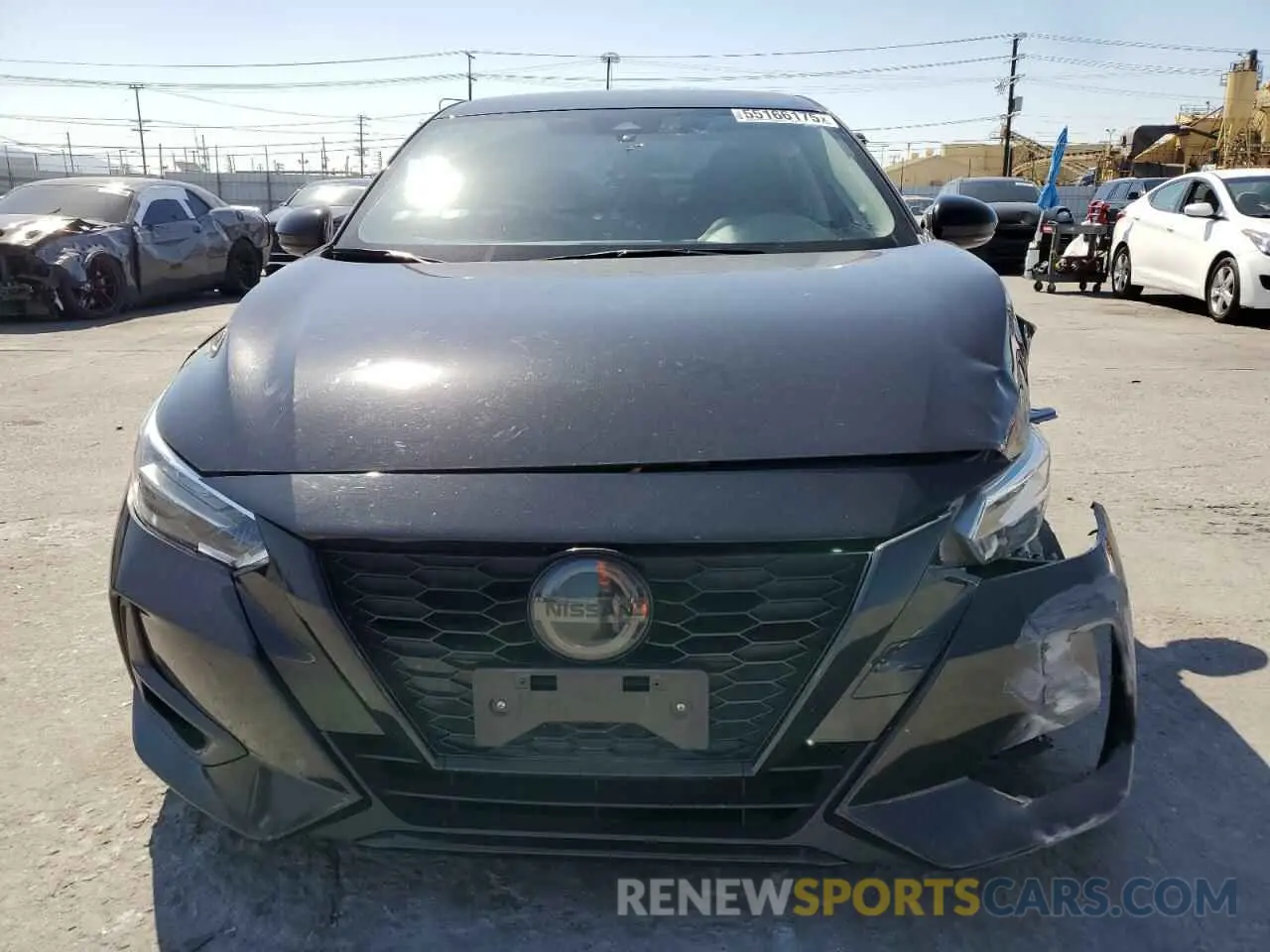 5 Photograph of a damaged car 3N1AB8DV1NY295967 NISSAN SENTRA 2022