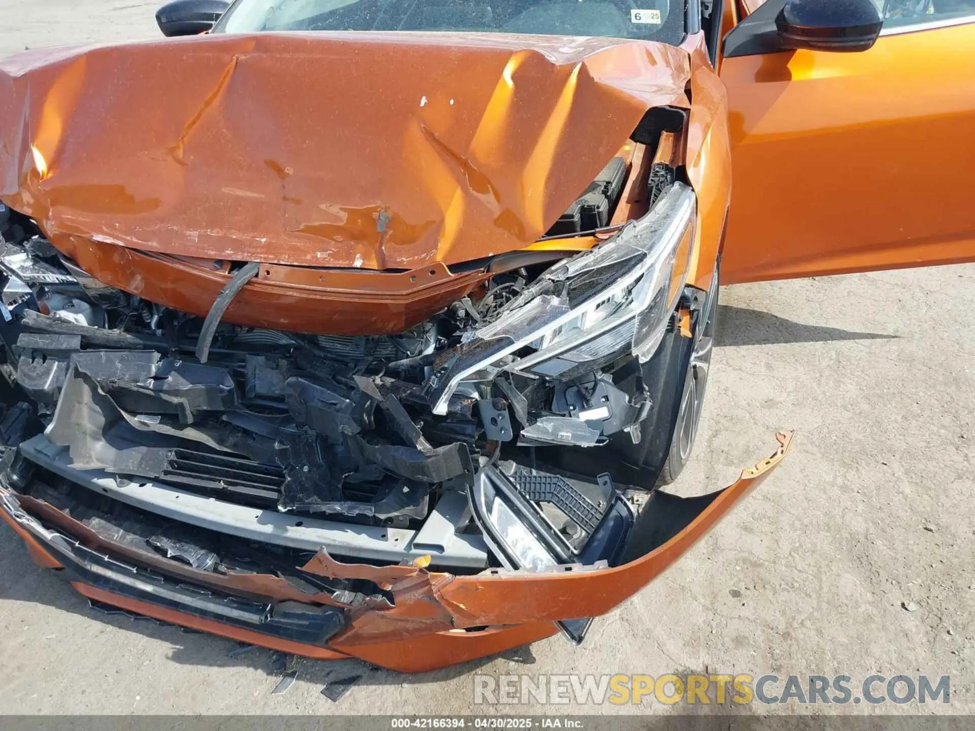 6 Photograph of a damaged car 3N1AB8DV1NY299761 NISSAN SENTRA 2022