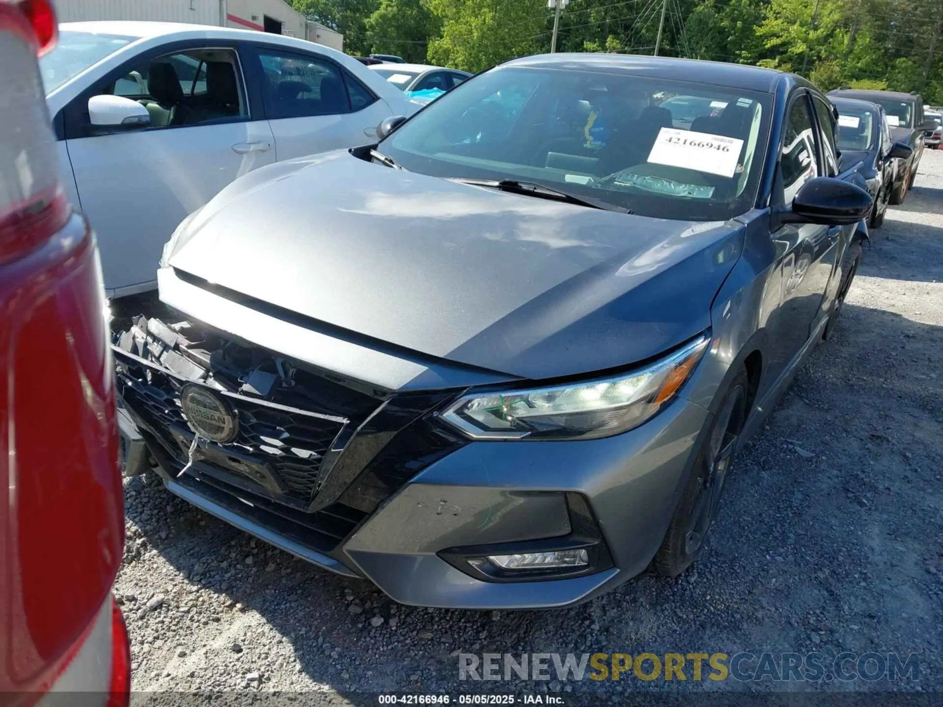 12 Photograph of a damaged car 3N1AB8DV1NY313514 NISSAN SENTRA 2022