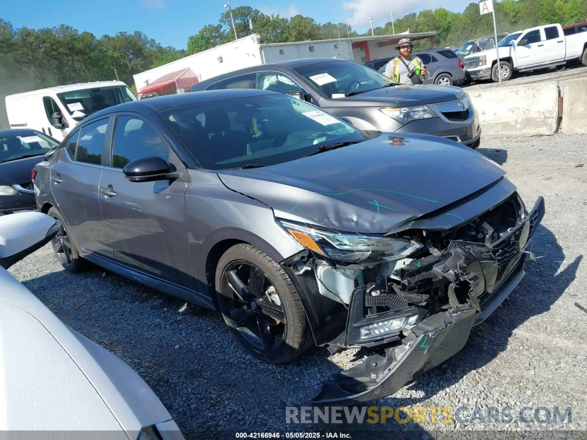 13 Photograph of a damaged car 3N1AB8DV1NY313514 NISSAN SENTRA 2022