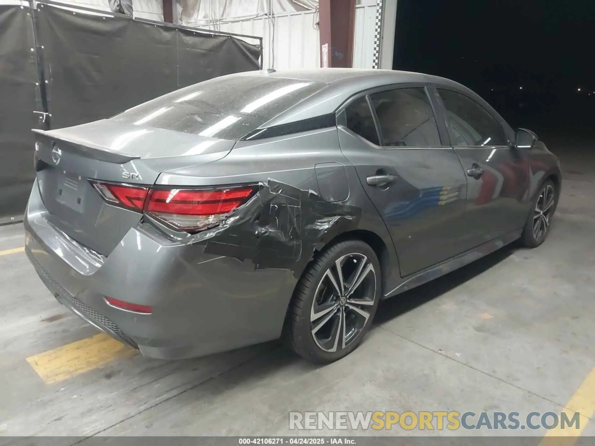 4 Photograph of a damaged car 3N1AB8DV1NY314470 NISSAN SENTRA 2022