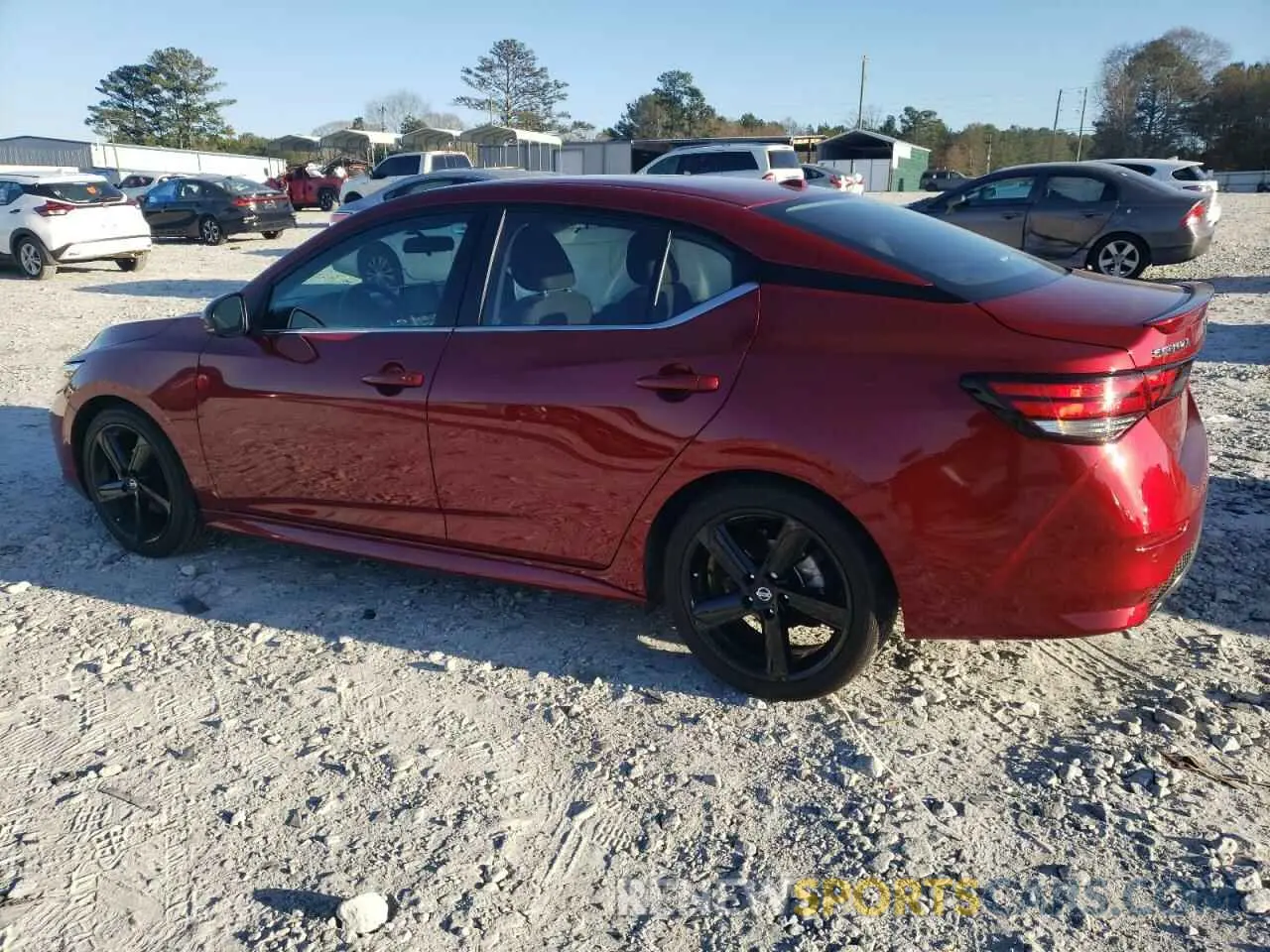 2 Photograph of a damaged car 3N1AB8DV1NY315733 NISSAN SENTRA 2022