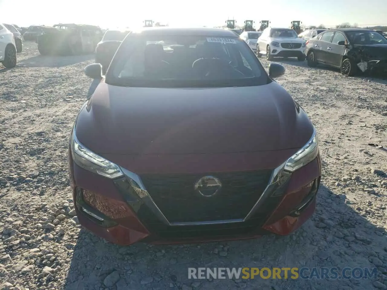 5 Photograph of a damaged car 3N1AB8DV1NY315733 NISSAN SENTRA 2022