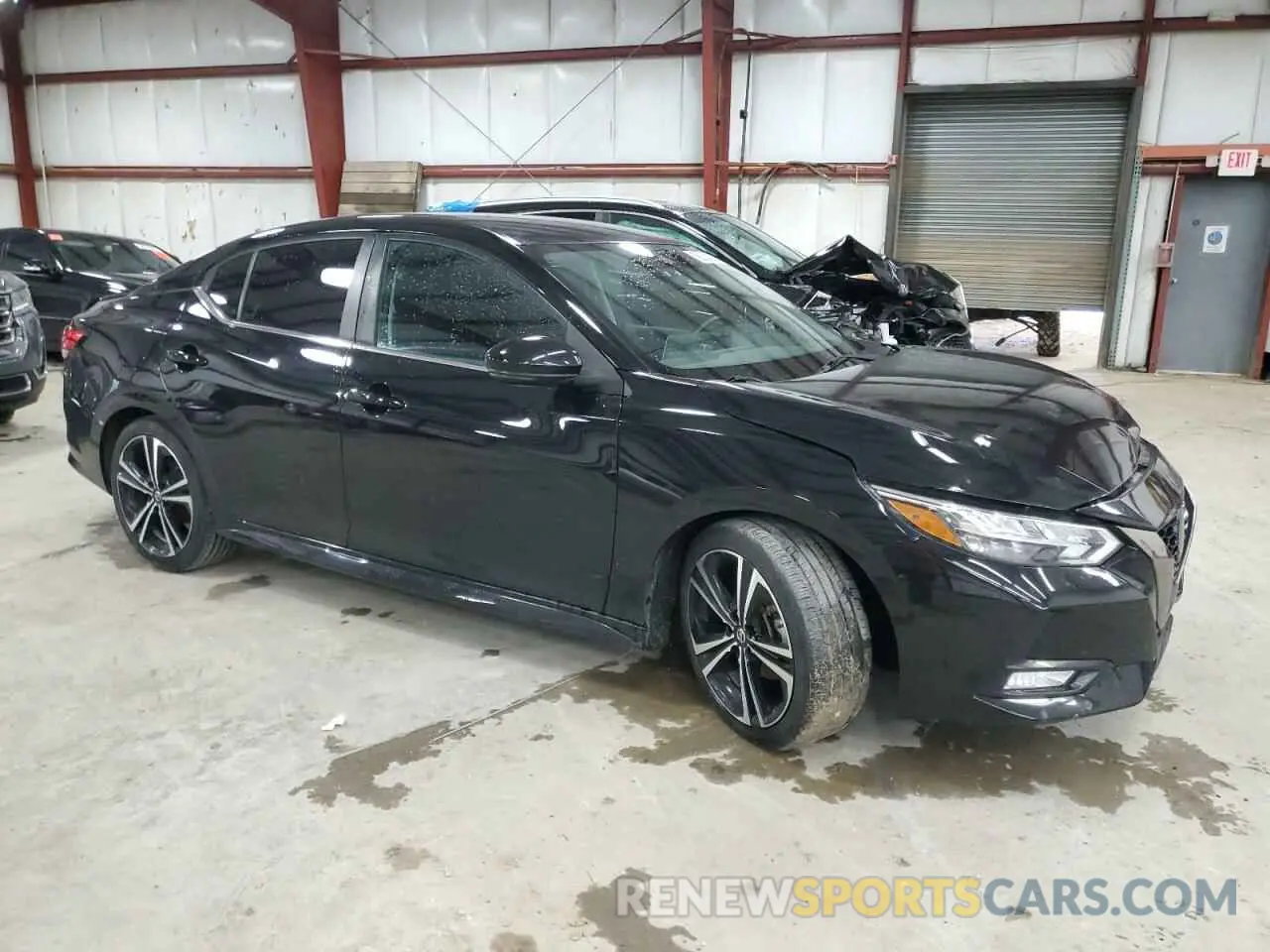 4 Photograph of a damaged car 3N1AB8DV2NY211171 NISSAN SENTRA 2022