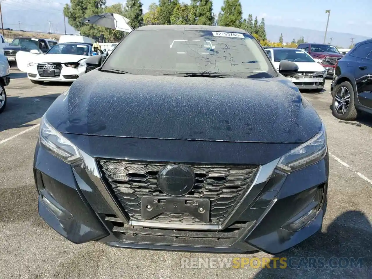 5 Photograph of a damaged car 3N1AB8DV2NY221537 NISSAN SENTRA 2022