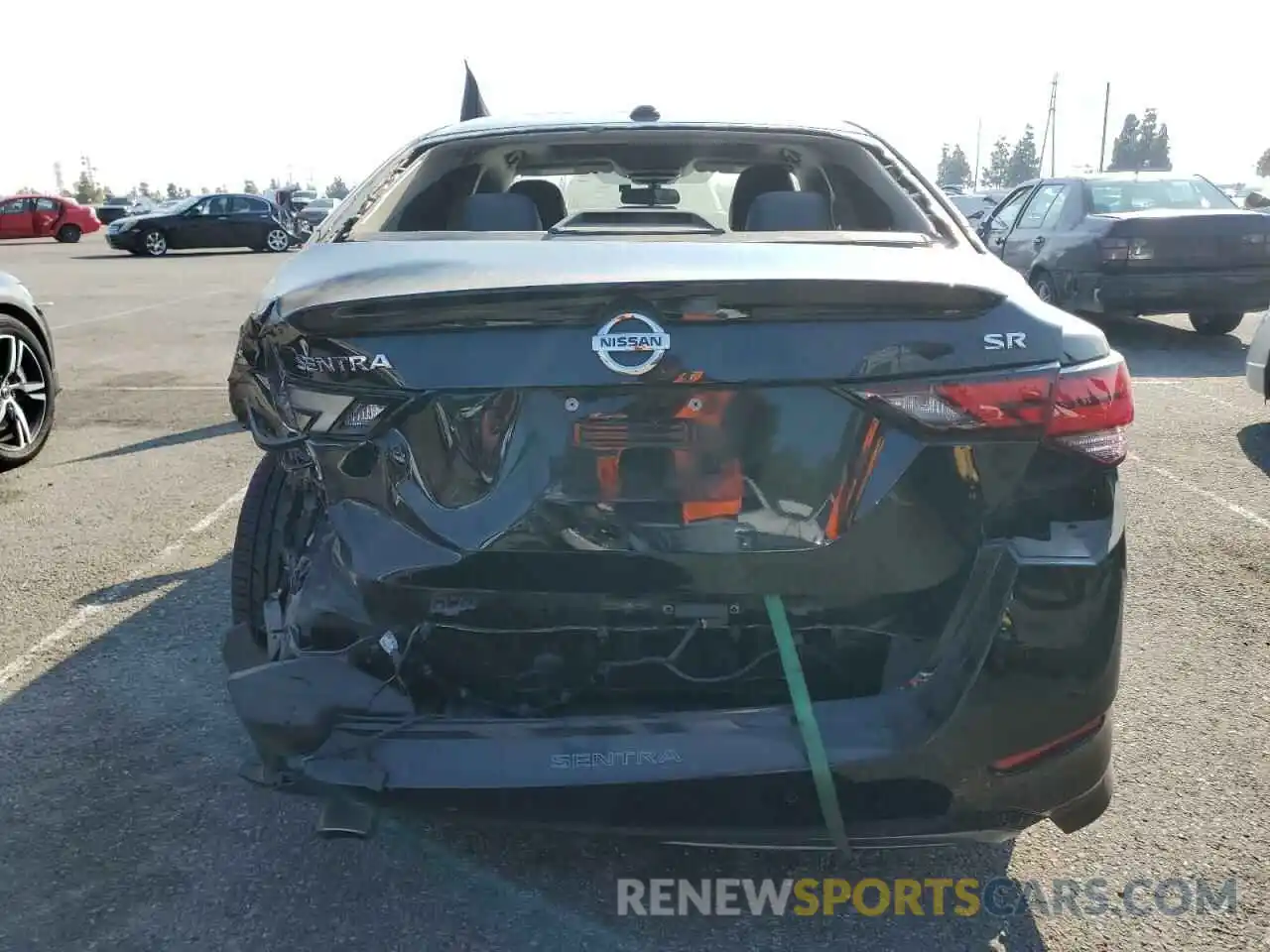 6 Photograph of a damaged car 3N1AB8DV2NY221537 NISSAN SENTRA 2022