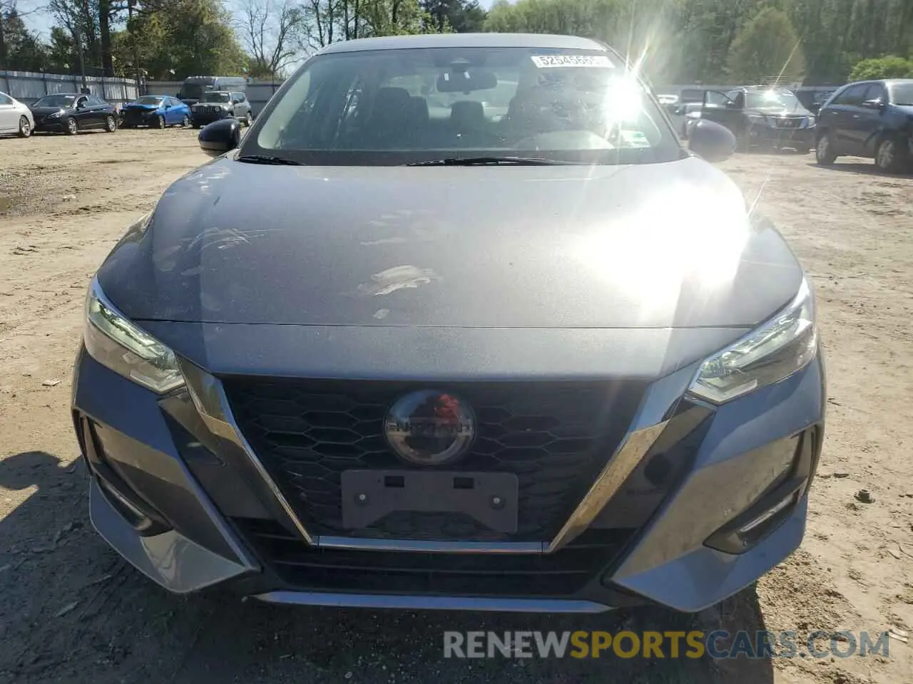 5 Photograph of a damaged car 3N1AB8DV2NY242128 NISSAN SENTRA 2022