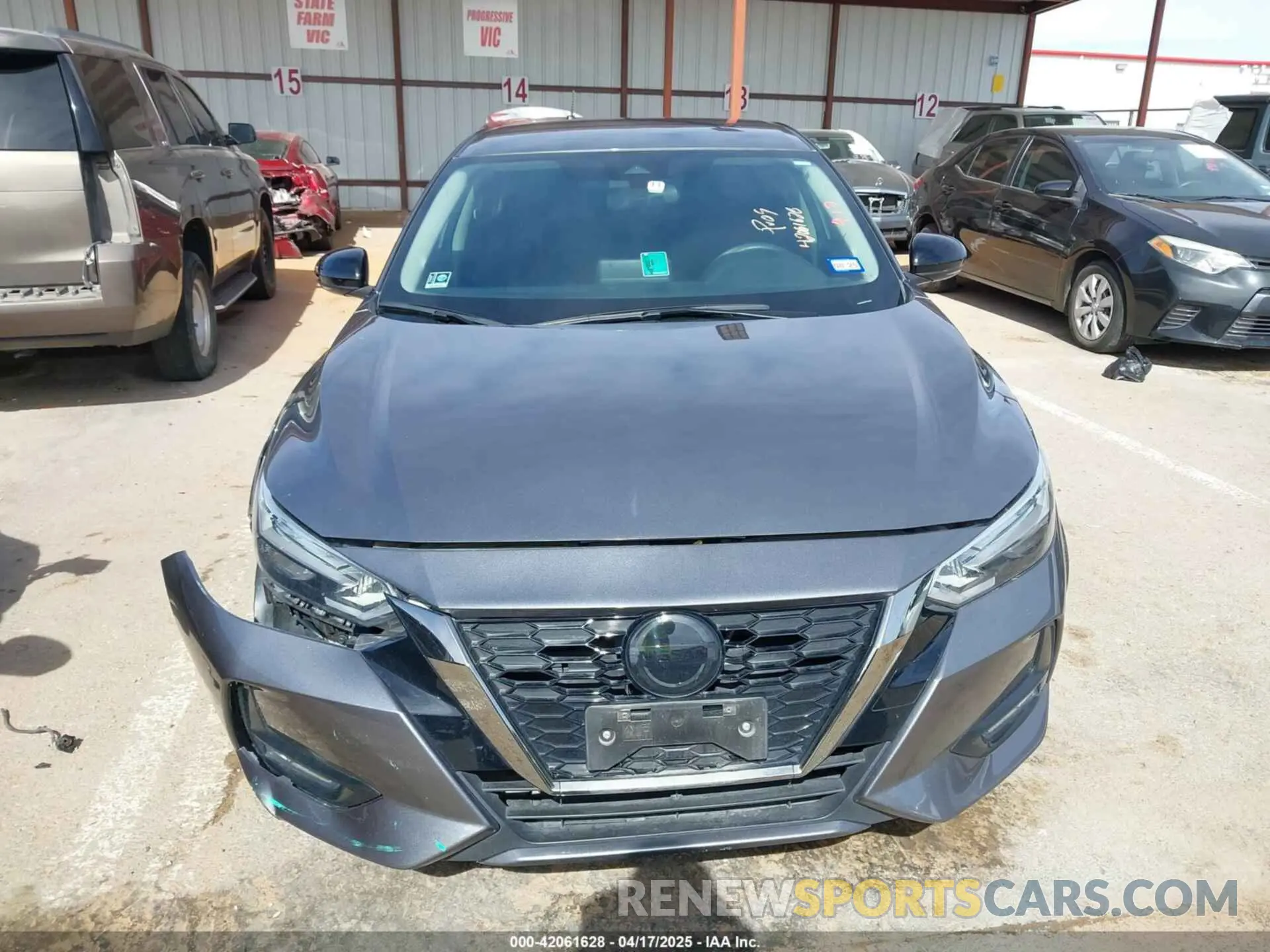 12 Photograph of a damaged car 3N1AB8DV2NY288168 NISSAN SENTRA 2022
