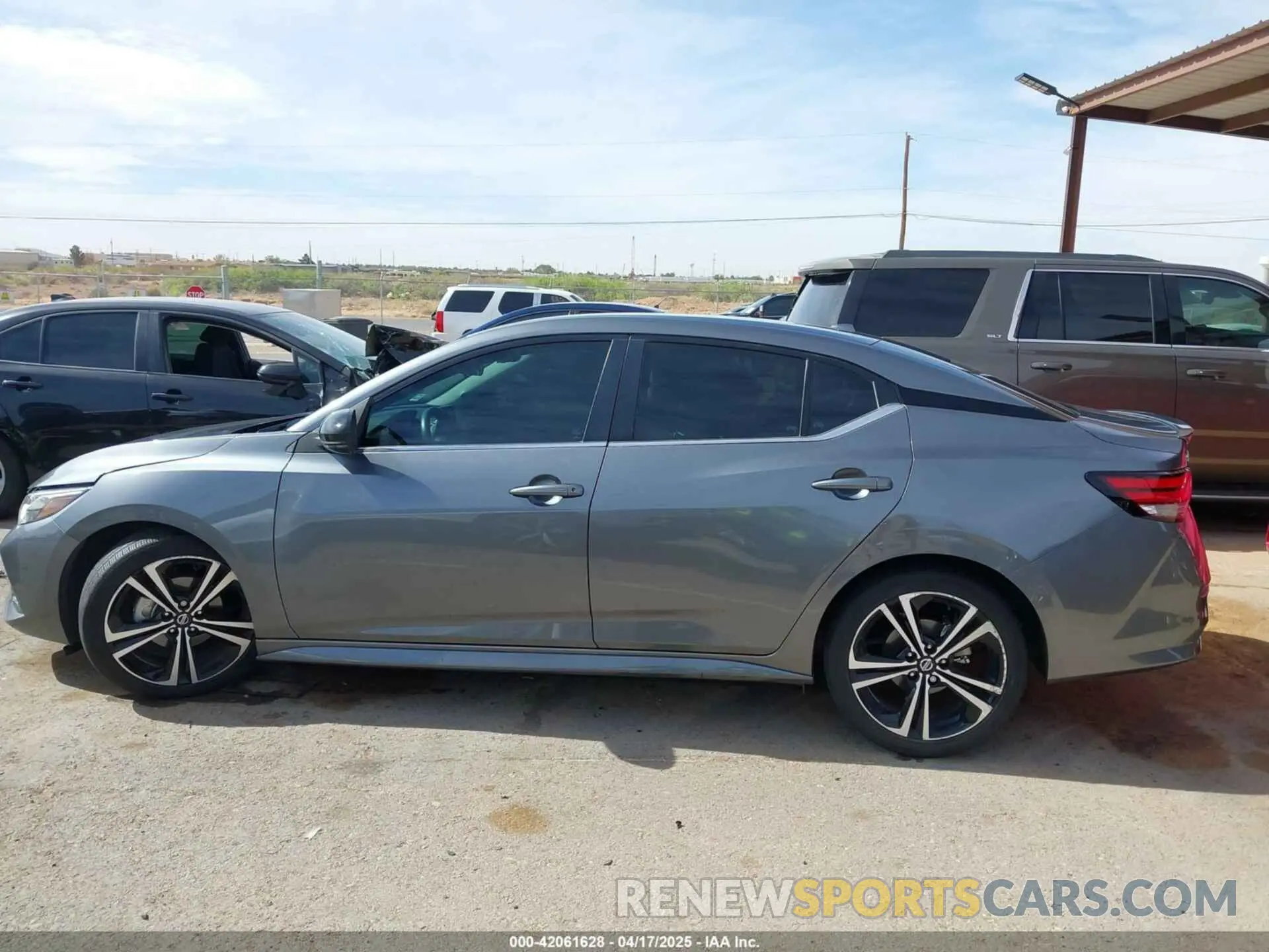 14 Photograph of a damaged car 3N1AB8DV2NY288168 NISSAN SENTRA 2022