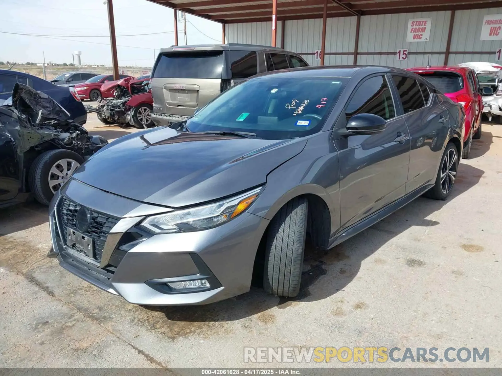 2 Photograph of a damaged car 3N1AB8DV2NY288168 NISSAN SENTRA 2022