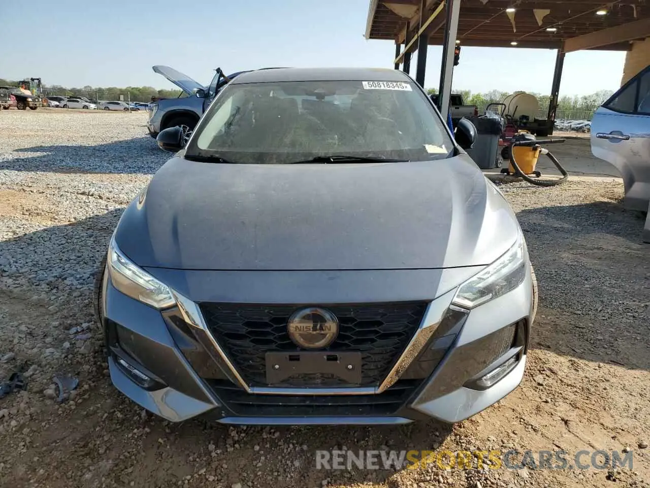 5 Photograph of a damaged car 3N1AB8DV2NY295959 NISSAN SENTRA 2022