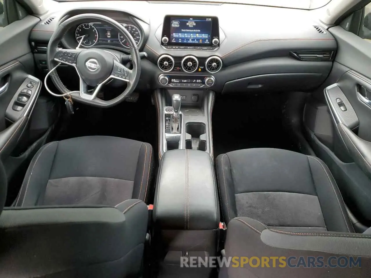 8 Photograph of a damaged car 3N1AB8DV2NY313666 NISSAN SENTRA 2022