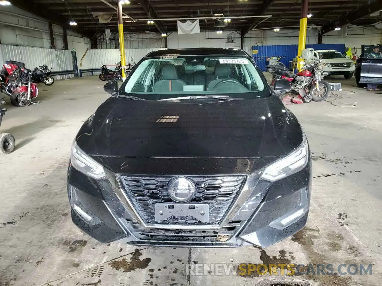 5 Photograph of a damaged car 3N1AB8DV3NY204827 NISSAN SENTRA 2022