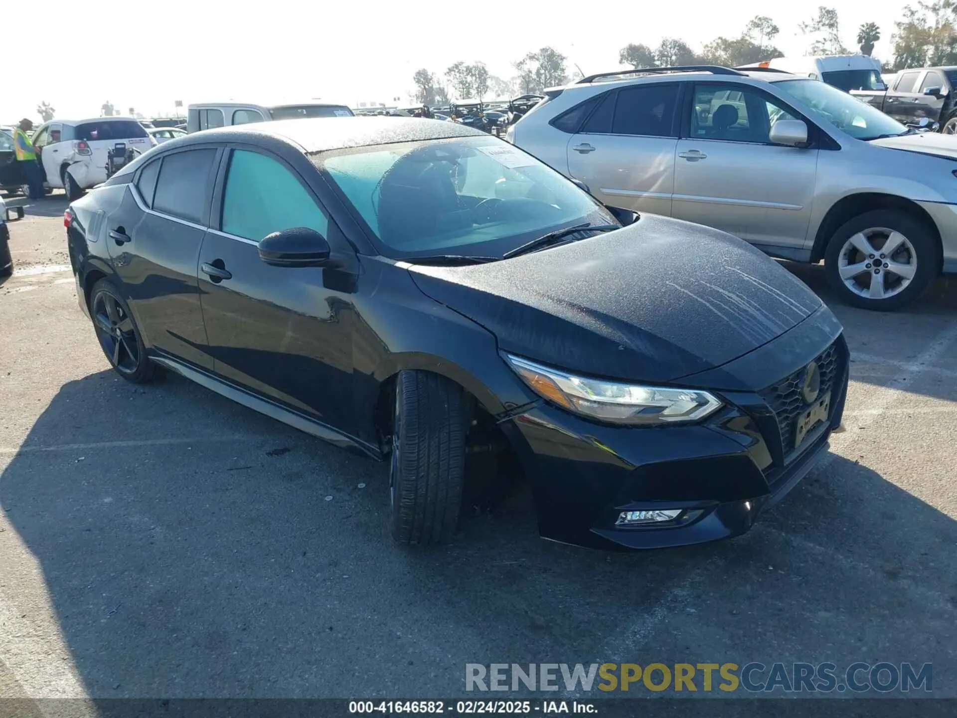 1 Photograph of a damaged car 3N1AB8DV3NY219599 NISSAN SENTRA 2022
