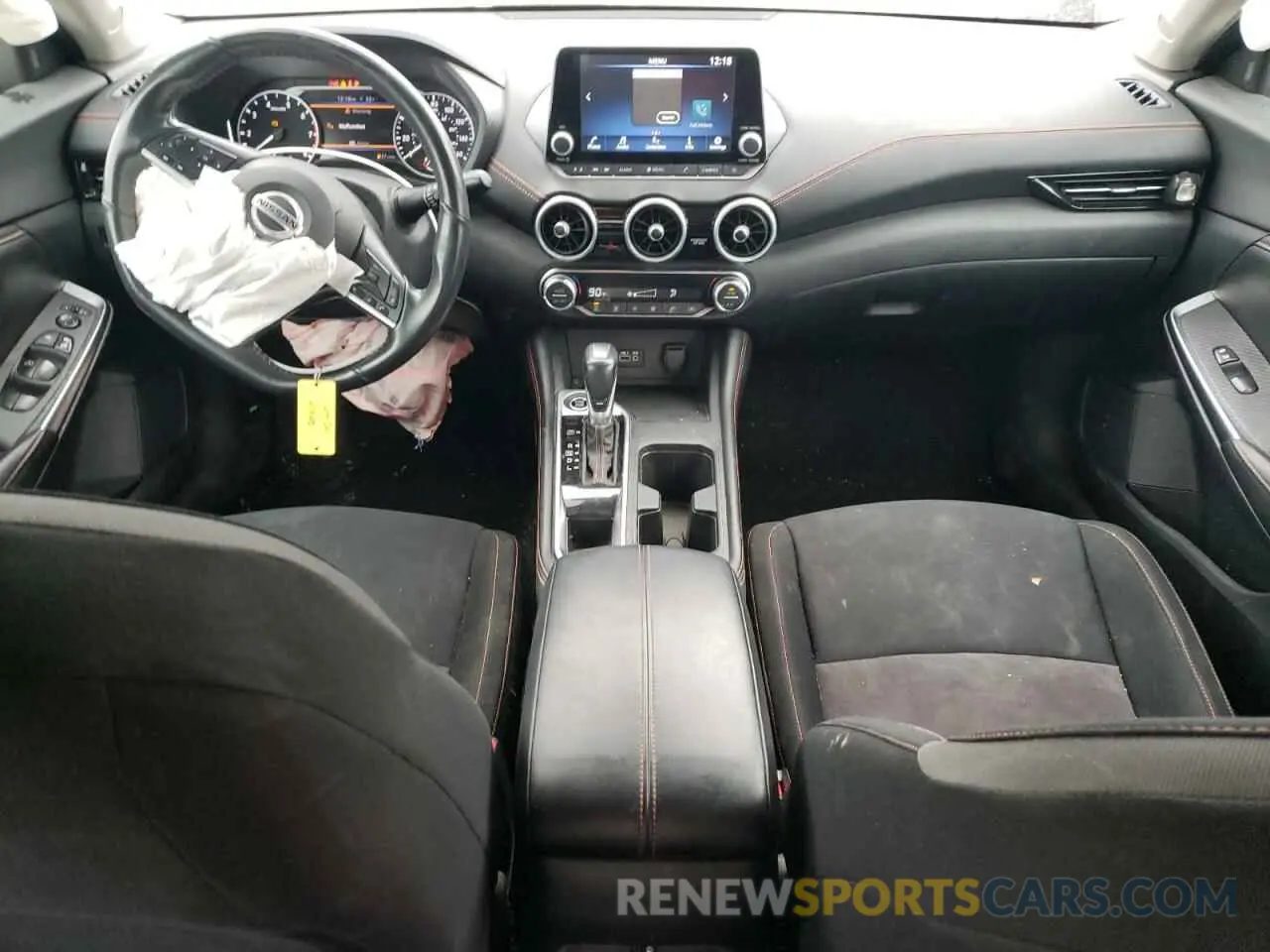 8 Photograph of a damaged car 3N1AB8DV3NY285294 NISSAN SENTRA 2022