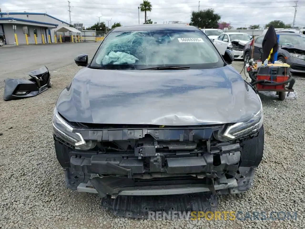 5 Photograph of a damaged car 3N1AB8DV3NY287532 NISSAN SENTRA 2022