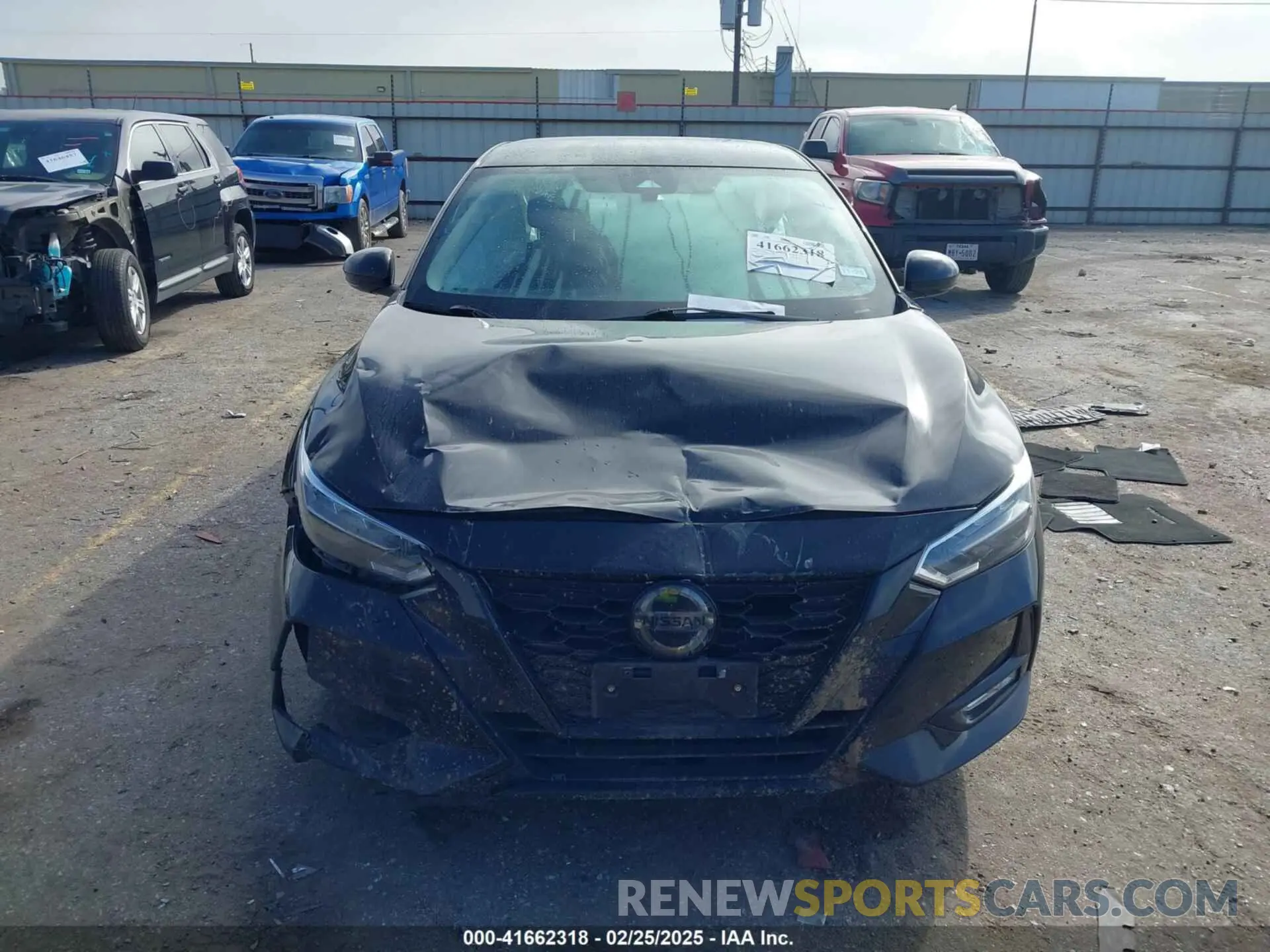 12 Photograph of a damaged car 3N1AB8DV3NY298935 NISSAN SENTRA 2022