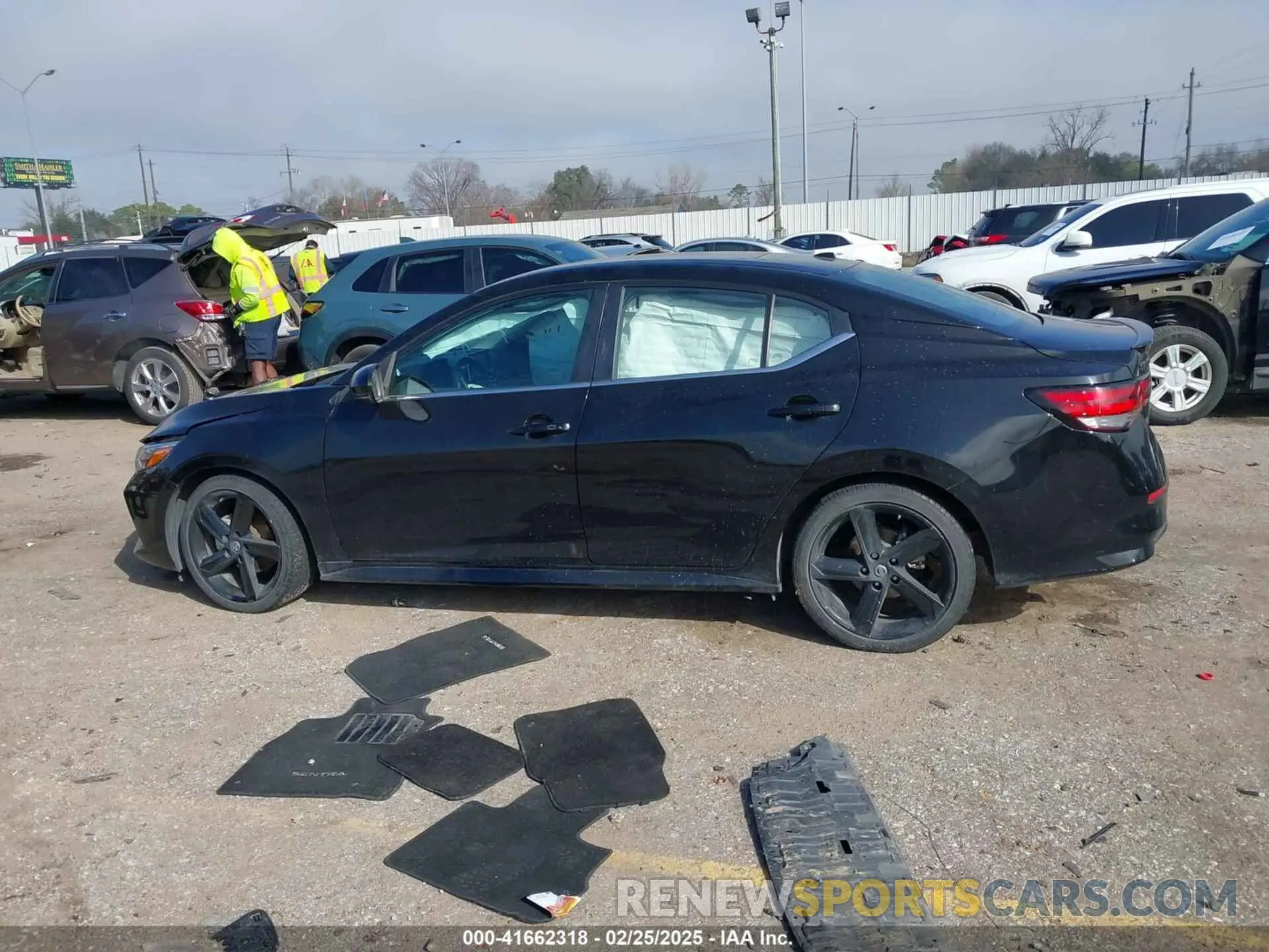 14 Photograph of a damaged car 3N1AB8DV3NY298935 NISSAN SENTRA 2022