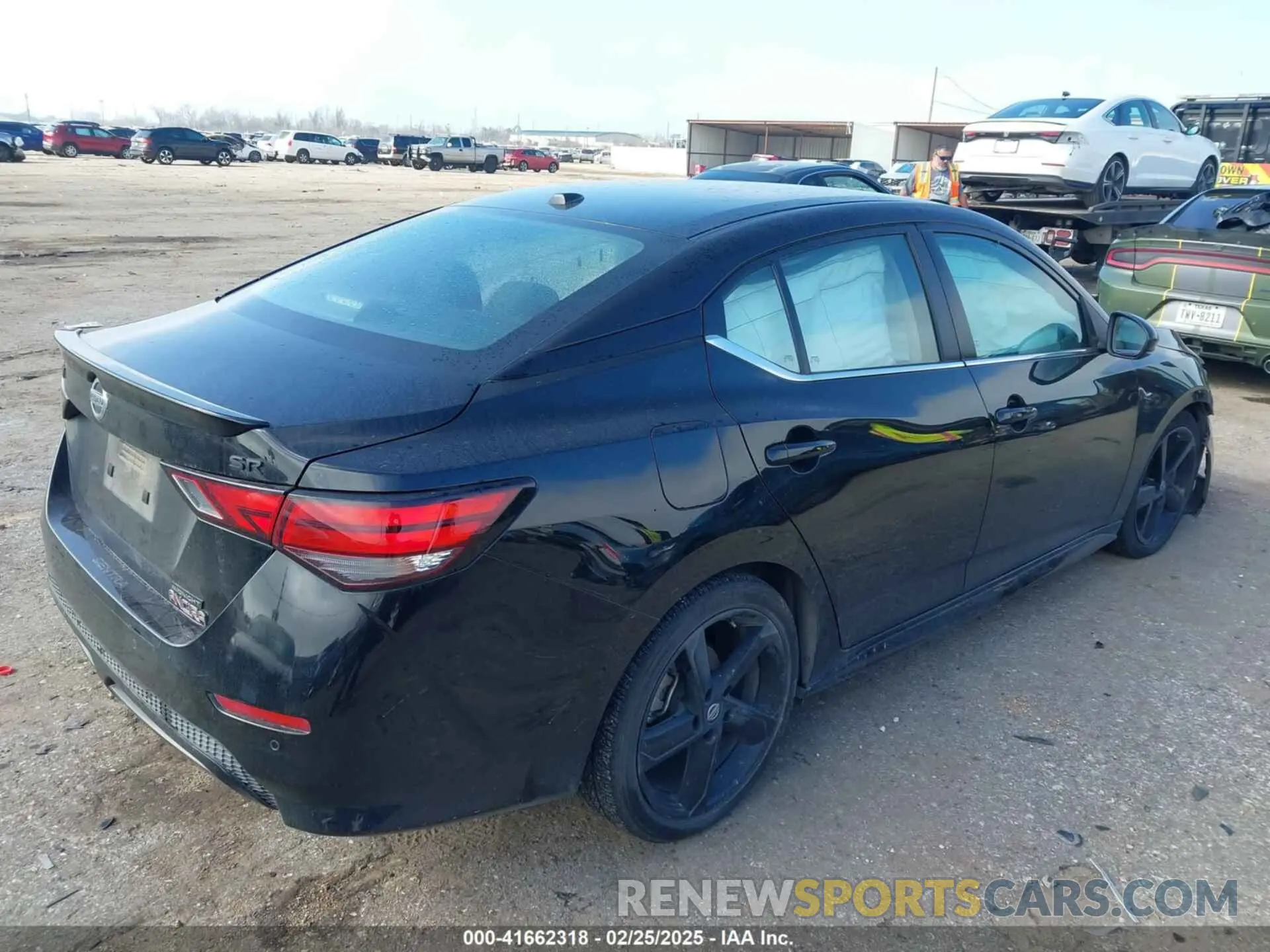 4 Photograph of a damaged car 3N1AB8DV3NY298935 NISSAN SENTRA 2022
