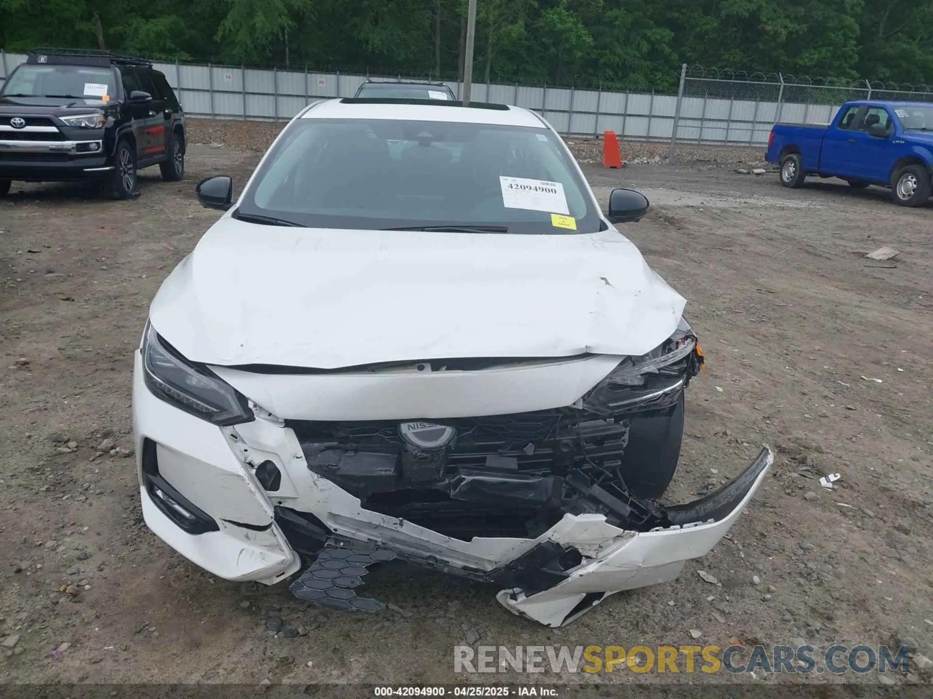 12 Photograph of a damaged car 3N1AB8DV3NY316110 NISSAN SENTRA 2022