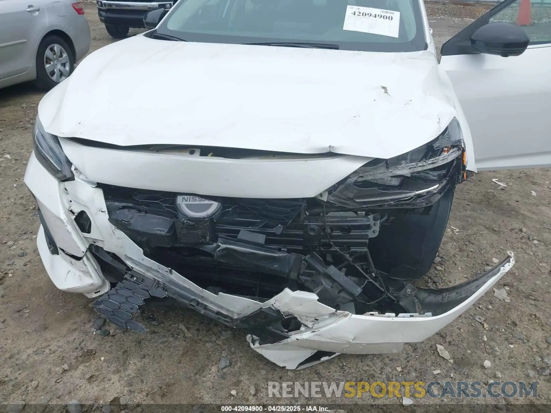 6 Photograph of a damaged car 3N1AB8DV3NY316110 NISSAN SENTRA 2022