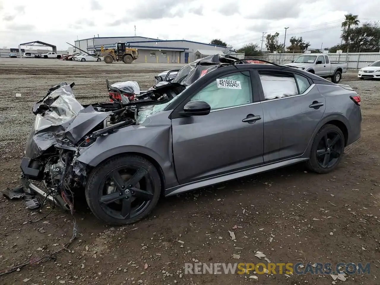1 Photograph of a damaged car 3N1AB8DV4NY214797 NISSAN SENTRA 2022