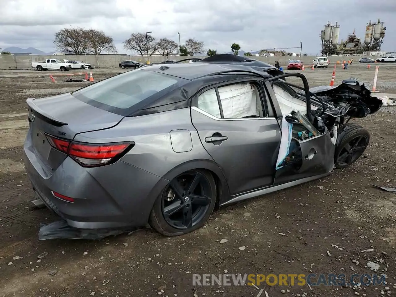 3 Photograph of a damaged car 3N1AB8DV4NY214797 NISSAN SENTRA 2022