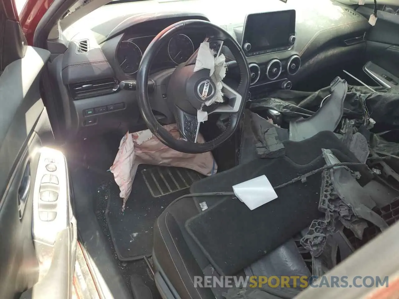 8 Photograph of a damaged car 3N1AB8DV4NY287197 NISSAN SENTRA 2022
