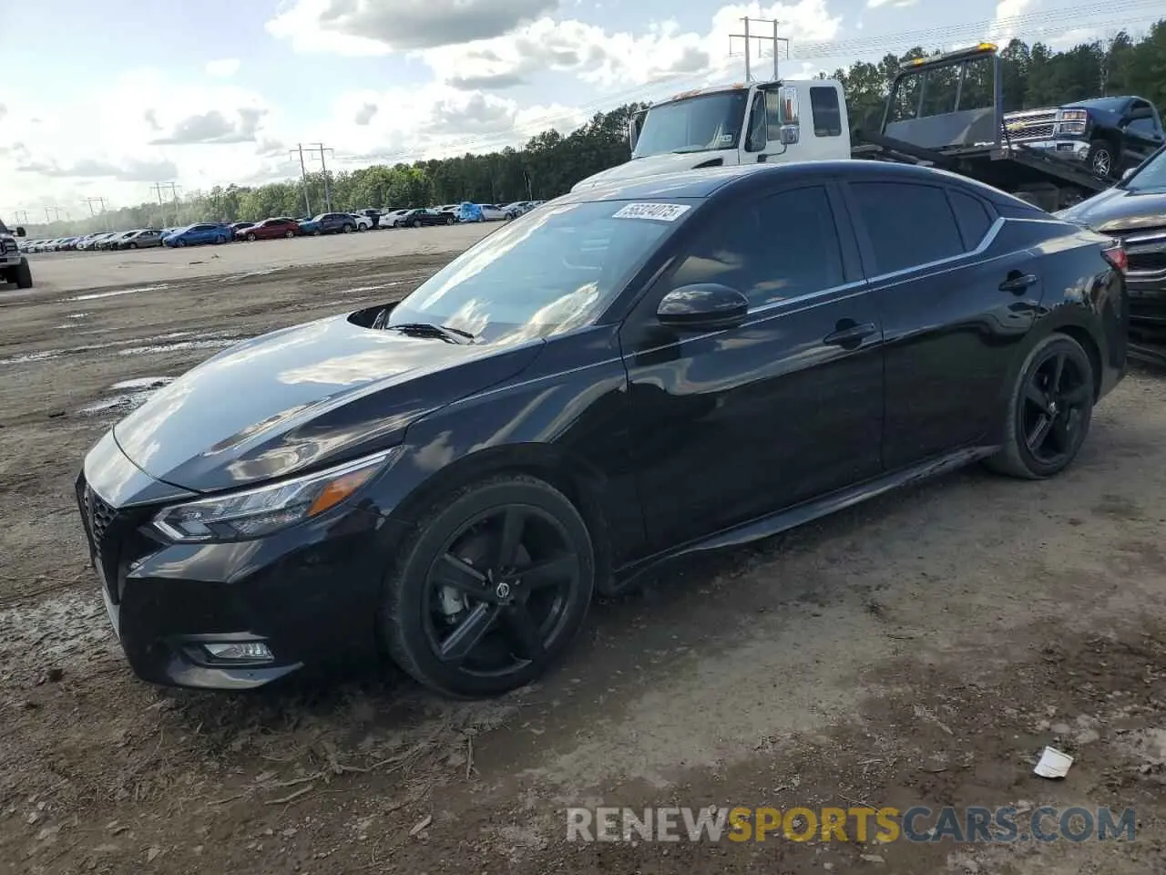 1 Photograph of a damaged car 3N1AB8DV4NY294215 NISSAN SENTRA 2022