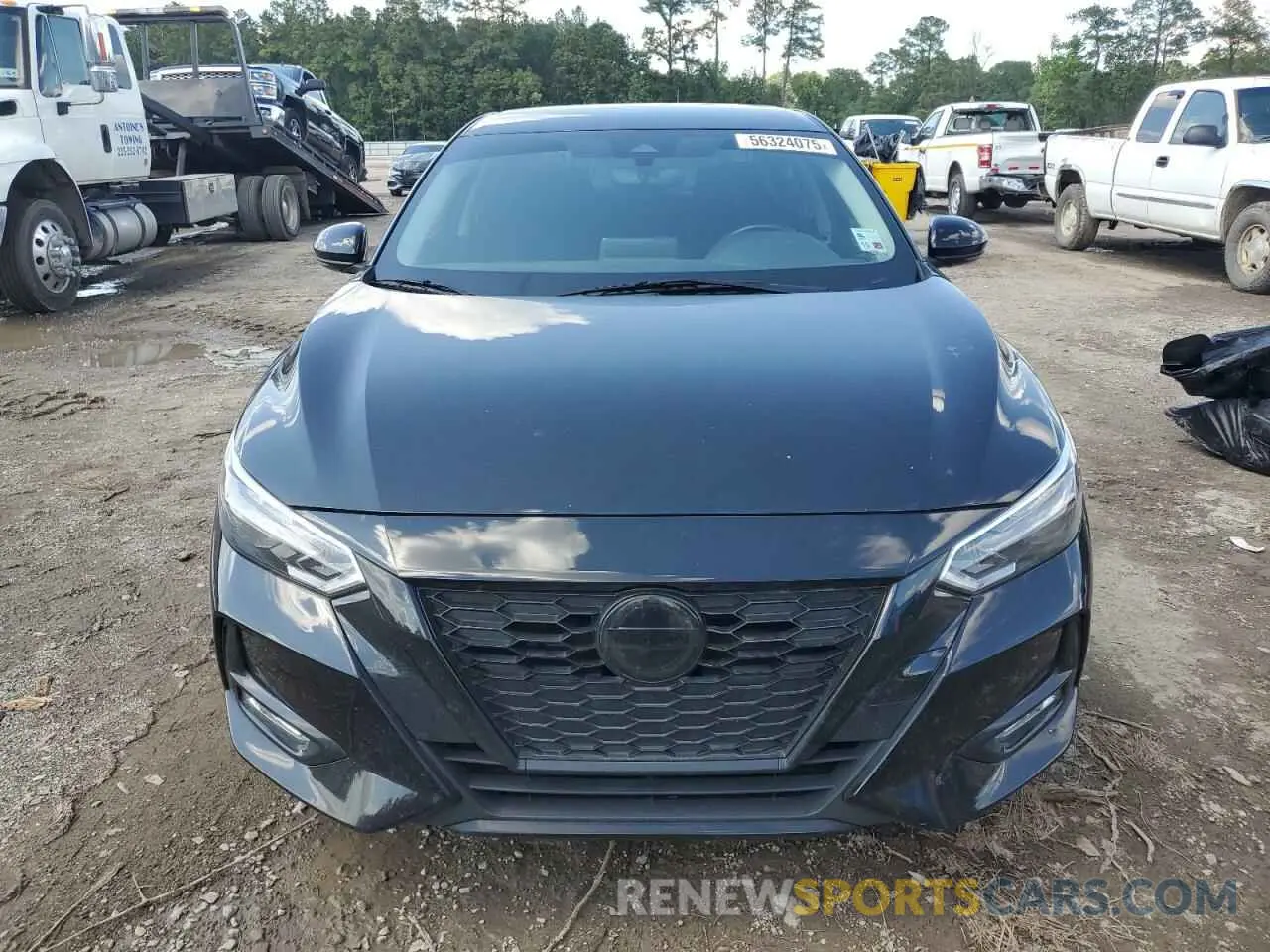 5 Photograph of a damaged car 3N1AB8DV4NY294215 NISSAN SENTRA 2022