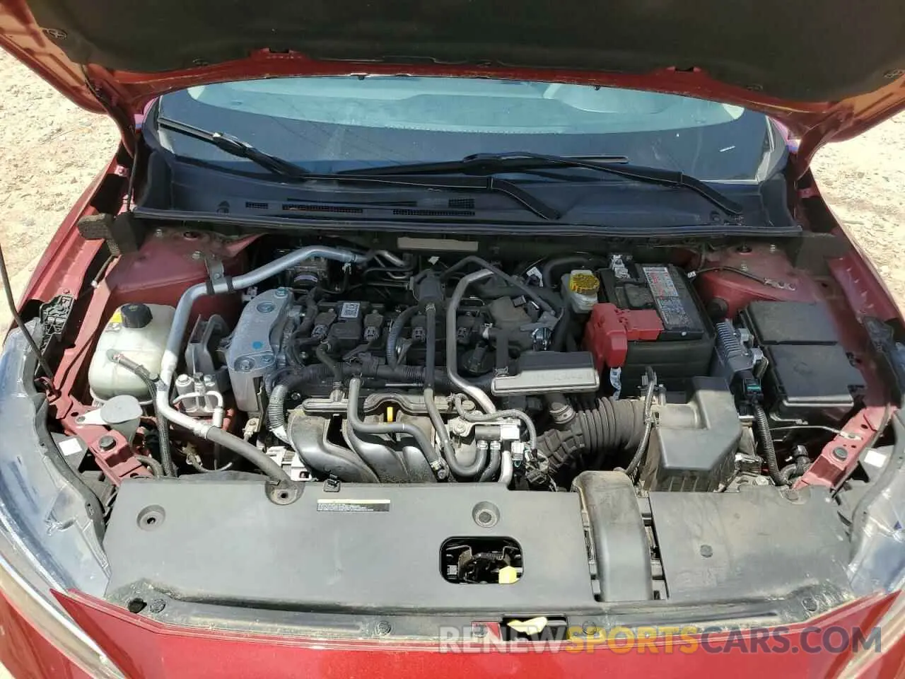 11 Photograph of a damaged car 3N1AB8DV5NY221161 NISSAN SENTRA 2022