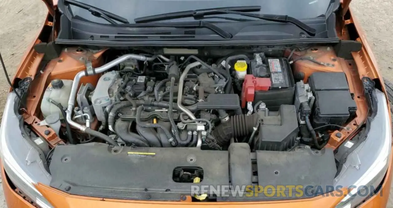 11 Photograph of a damaged car 3N1AB8DV5NY229471 NISSAN SENTRA 2022