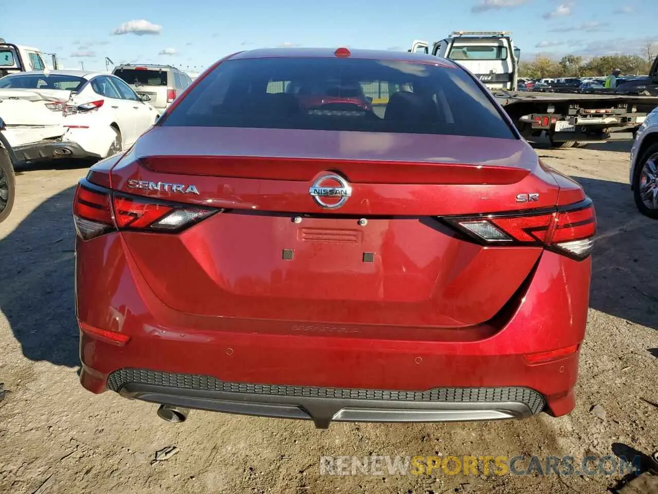 6 Photograph of a damaged car 3N1AB8DV5NY254547 NISSAN SENTRA 2022
