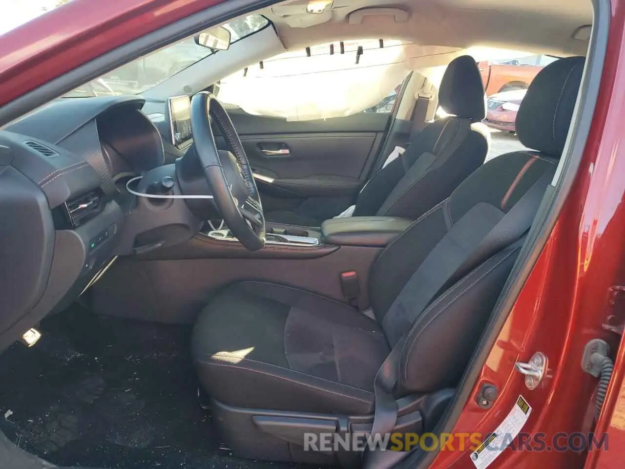 7 Photograph of a damaged car 3N1AB8DV5NY254547 NISSAN SENTRA 2022