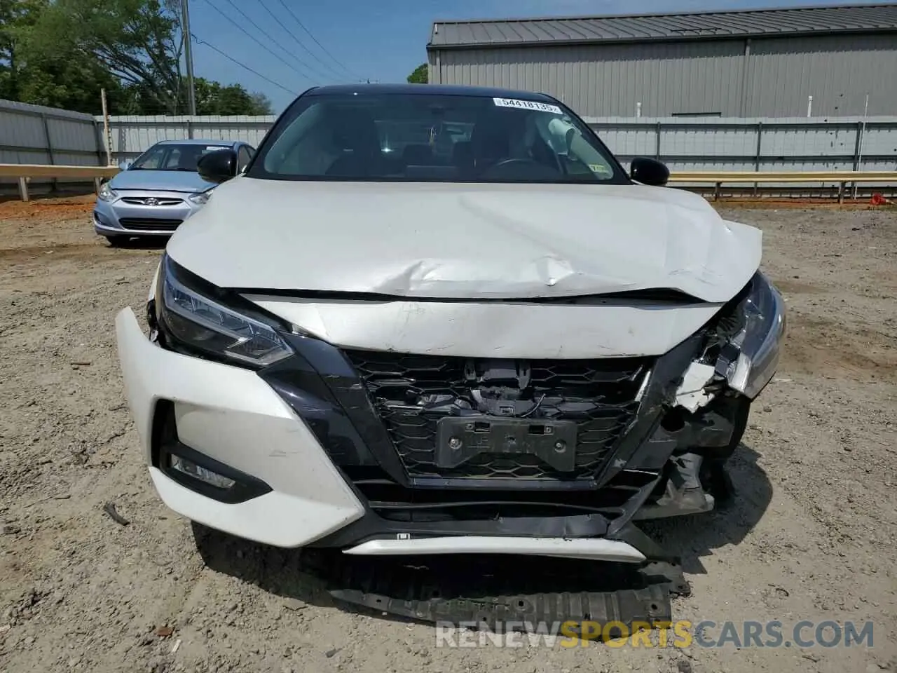 5 Photograph of a damaged car 3N1AB8DV5NY256962 NISSAN SENTRA 2022