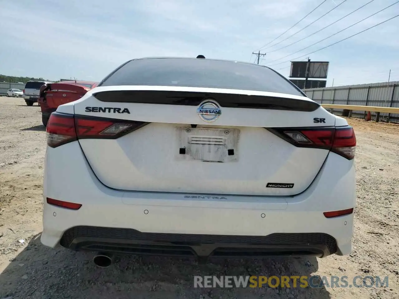 6 Photograph of a damaged car 3N1AB8DV5NY256962 NISSAN SENTRA 2022