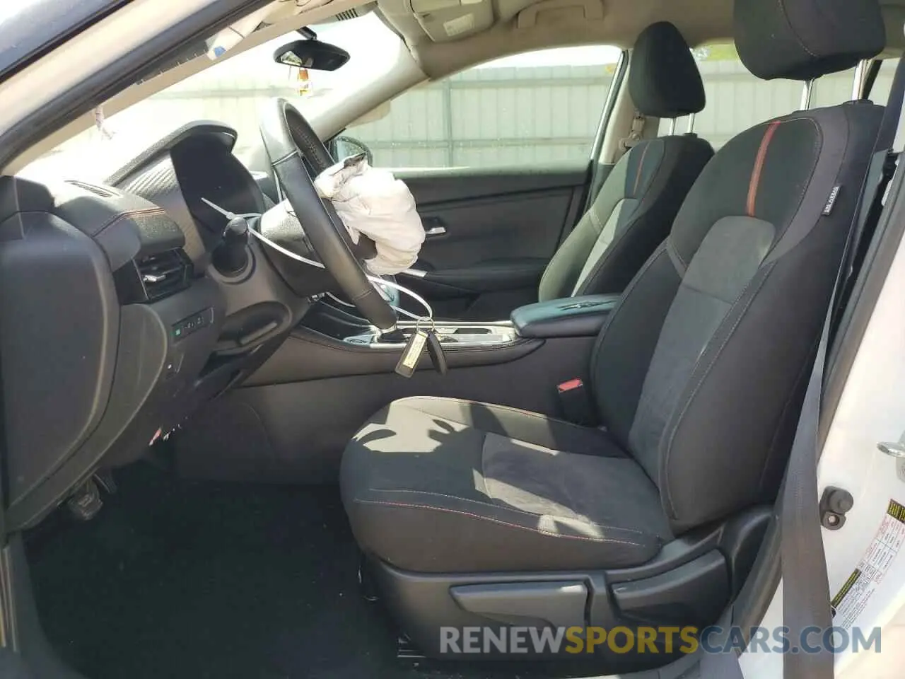 7 Photograph of a damaged car 3N1AB8DV5NY256962 NISSAN SENTRA 2022