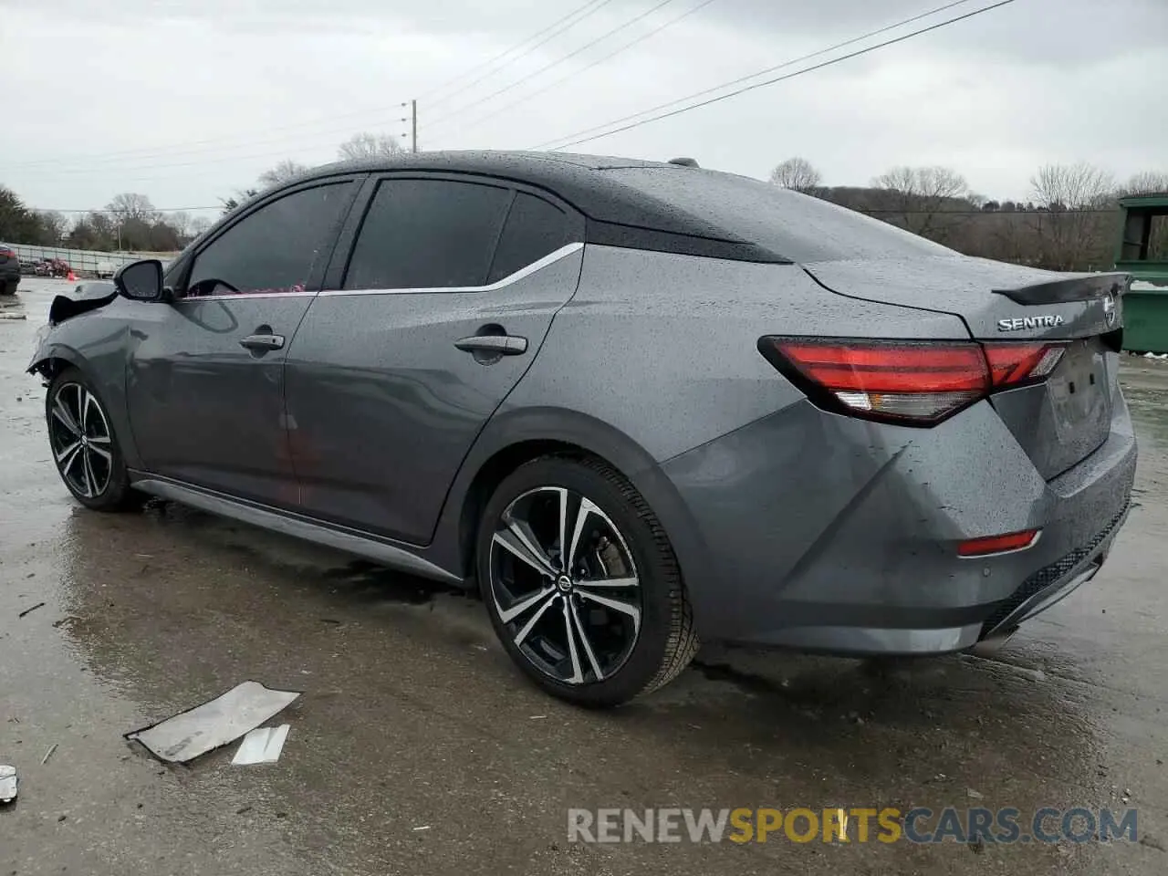 2 Photograph of a damaged car 3N1AB8DV5NY262034 NISSAN SENTRA 2022