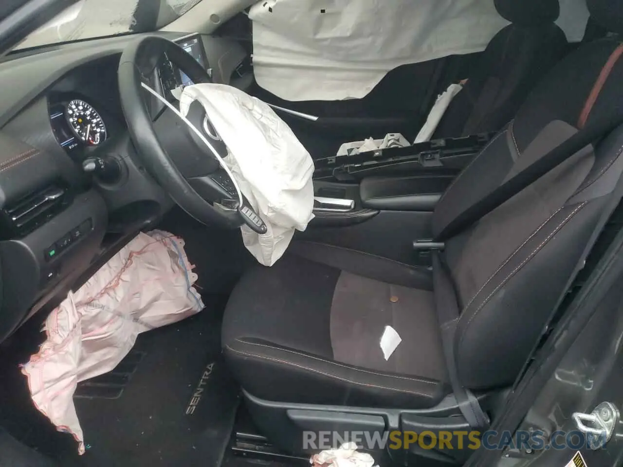 7 Photograph of a damaged car 3N1AB8DV5NY262034 NISSAN SENTRA 2022