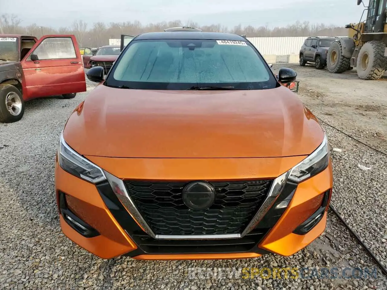 5 Photograph of a damaged car 3N1AB8DV5NY264172 NISSAN SENTRA 2022