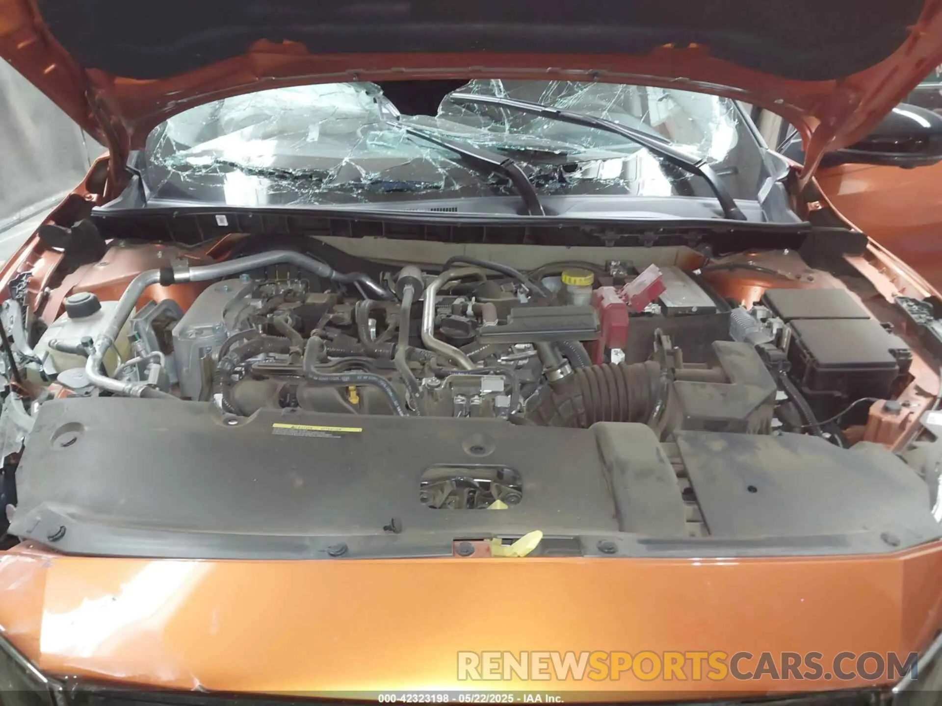 10 Photograph of a damaged car 3N1AB8DV5NY285815 NISSAN SENTRA 2022