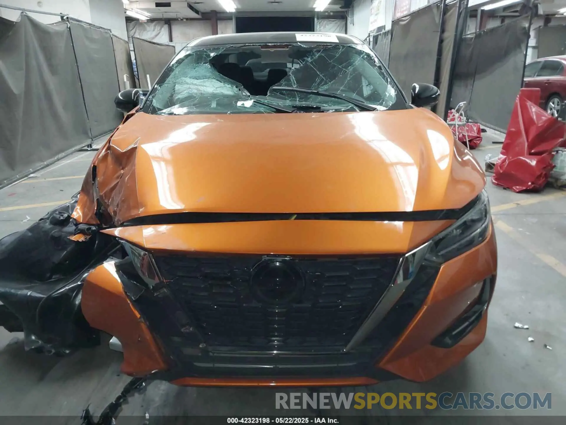 13 Photograph of a damaged car 3N1AB8DV5NY285815 NISSAN SENTRA 2022