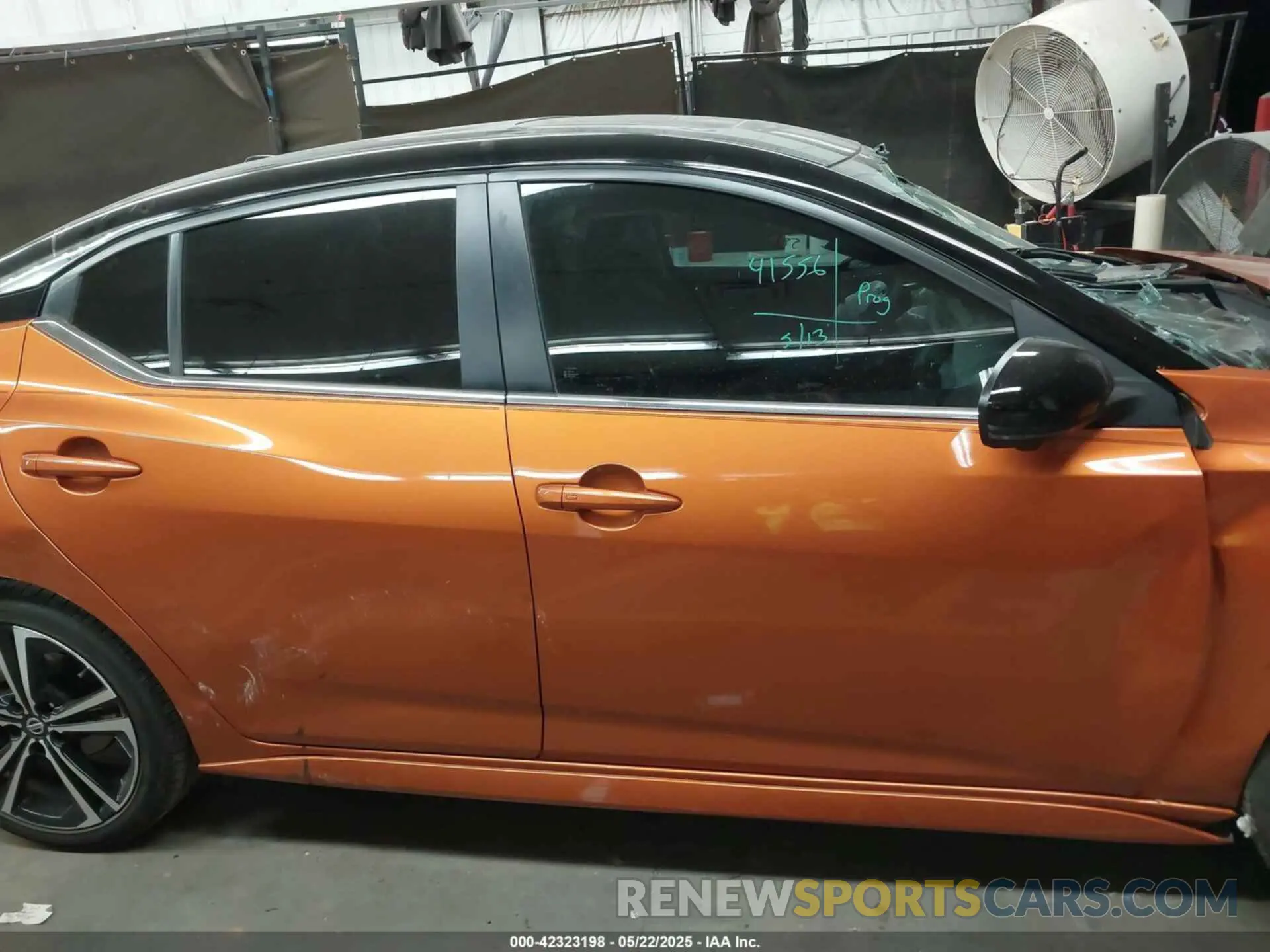 14 Photograph of a damaged car 3N1AB8DV5NY285815 NISSAN SENTRA 2022