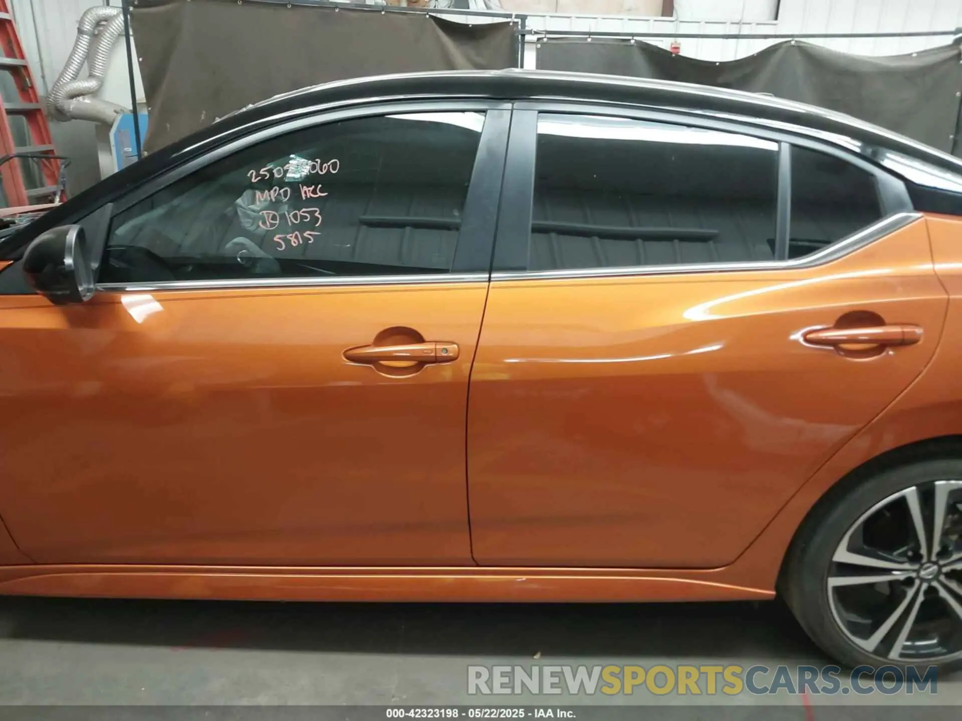 15 Photograph of a damaged car 3N1AB8DV5NY285815 NISSAN SENTRA 2022