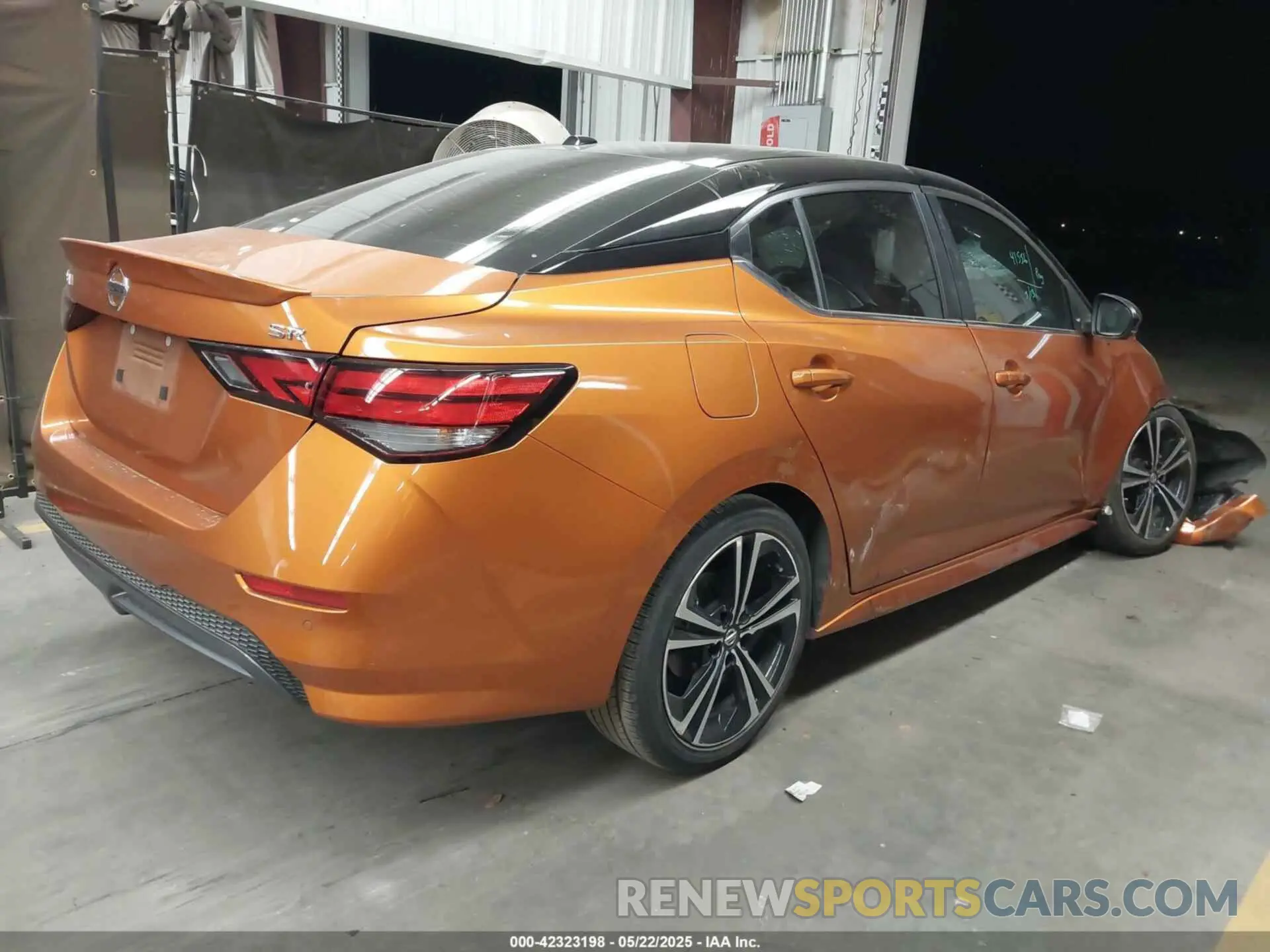 4 Photograph of a damaged car 3N1AB8DV5NY285815 NISSAN SENTRA 2022