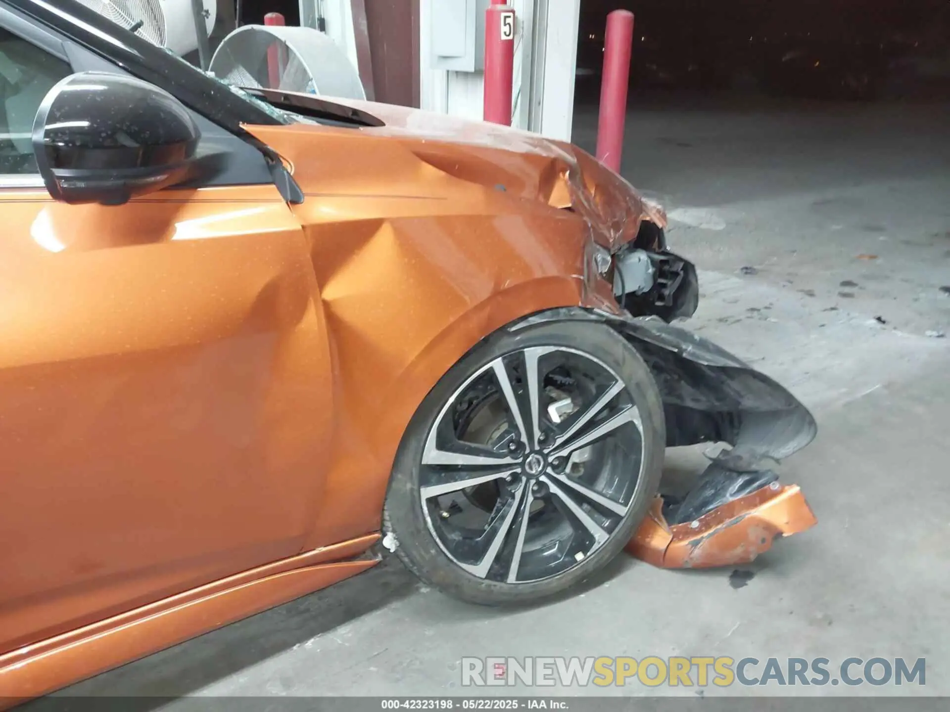 6 Photograph of a damaged car 3N1AB8DV5NY285815 NISSAN SENTRA 2022